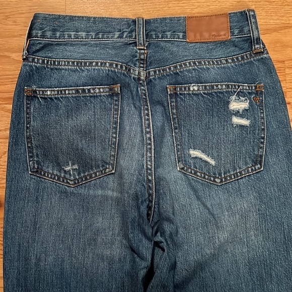 Madewell Women’s Blue Distressed Jeans. The Perfect Summer Jean. Size 26. - Picture 5 of 10